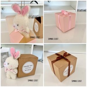 🎀🍭NEW🍭stuffed Bunny key s/phone accessories/backpack chain/handbag chain